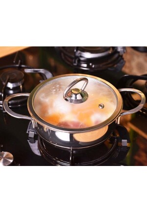 Daphne - Steel Pot Shallow 16x5 Cm B3058 DAPHNE STEEL POT SHALLOW 16X5 - Bambum