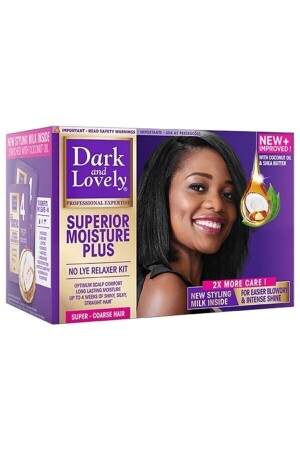Dark And Lovely Hair Straightening Cream Set Keratin - Dark & Lovely