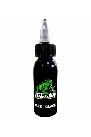 Dark Black Tattoo Paint 30 ml - Iguana