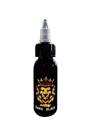 Dark Black Tattoo Paint Lion 30 ml 254558698 - Lion
