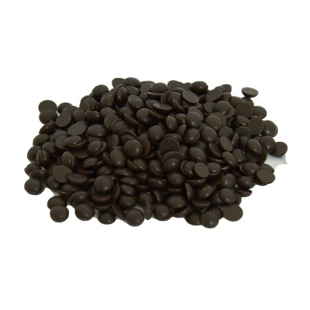 Dark Chocolate Melting Drop Drop Flake Couverture 100 Gr Package - Lokmanavm