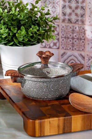Dark Silver Biogranit Mini Pot 12 Cm 153. 03. 08. 0088 - Karaca