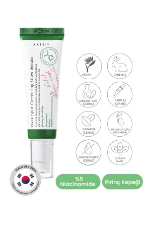Dark Spot Correcting Glow Serum 50 ml Anti-Blemish Glow Niacinamide Skin Serum AXS-034 - AXIS-Y