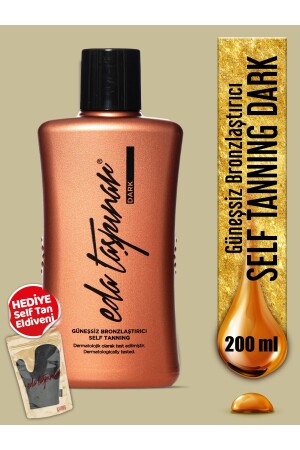 Dark Sunless Bronzer Self Tanning PED020 - Eda Taşpınar