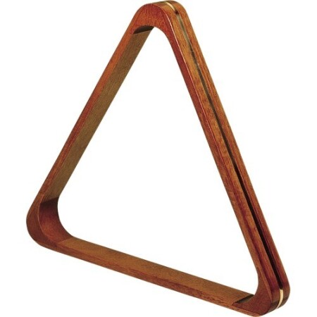 Dark wood triangle with brass tubes Buffalo, 52.4mm - Buffalo