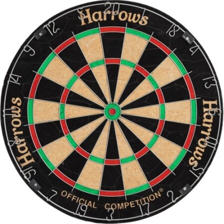 Dart board HARROWS OFFICIAL COMPETITION BRISTLE EA326 RoundWire - Harrows