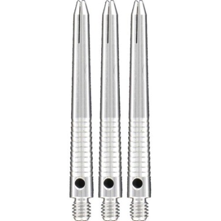 Dart Shafts Bull's Sharkskin Medium Silver - Bull's