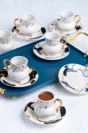 Day Dream Set of 6 Porcelain Coffee Cups MXG-011835/12 - ACAR