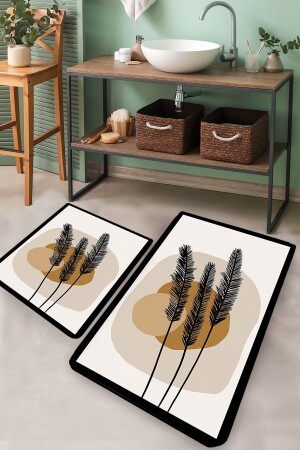 Day Sunrise Djt Set of 2 Bath Rug Bath Mat - Chilai Home