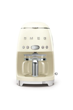 Dcf01creu Filter Coffee Machine, 50's Style, Cream 500. 01. 01. 6813 - Smeg