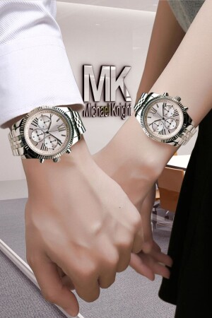 Dear Couple Wristwatch, 2 Watches in Special Box MK5619 - Michael Knight