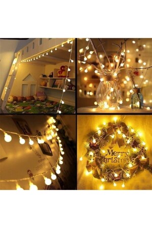 Decor Led Christmas Led Lights 5m Lights Colorful Ball String Lights Table Decoration Christmas Lights - Aguilas