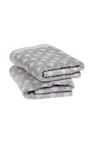 Decora 2er-Pack Handtuch 50x90 Grau (ET) PR-DECORA50X90-2TY01327 - Özdilek