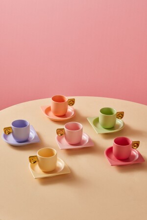 Decoration Set of 6 Coffee Cups 80 ml 153. 03. 06. 8196 - Karaca