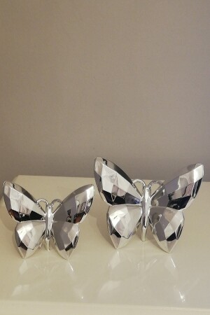 Decorative 2-Piece Butterfly Object - Poyamum