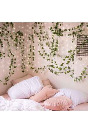 Decorative Artificial Ivy 2. 30mt (108) 3mt Daylight LED - Casadilegno