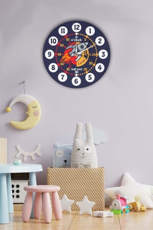 Decorative Children's Room Wall Clock 30x30cm - Modabilge