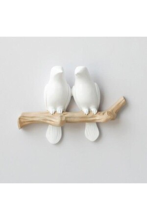 Decorative Double Modern Wall Hanger Bird on Branch Decor - Cajuart