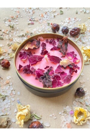 Decorative Gift 100% Soy Love Box Scented Rose and Hibiscus Gift Decorative Candle - Nova Candle Design