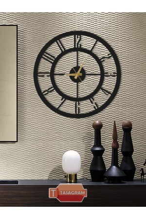 Decorative Laser Cut Metal Wall Clock numbers40 - TASAGRAM