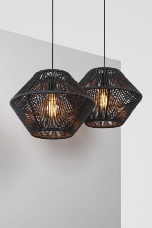 Decorative Lighting Pendant Lamp Large UFO Chandelier Black BUFO2 - EACHTOME