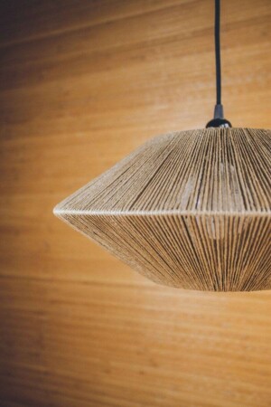 Decorative Lighting Pendant Lamp Ufo Chandelier Jute BOHOMAK01 - EACHTOME