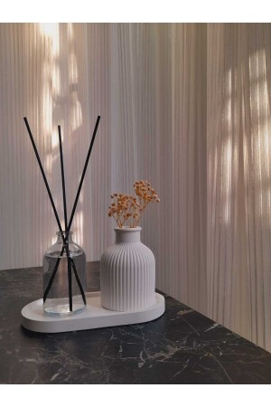 Decorative Mini Pampas Dry Flower Vase Fresh Room Fragrance Set - Dnz Dekor