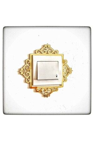 Decorative Plexi Socket Switch Frame Socket Edge Ornament - Hediyesepetin