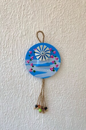 Decorative Polyester Wall Ornament Door Ornament Balcony Ornament Hanging Wheel - Tamu