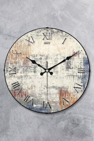 Decorative Real Glass Dome Silent Mechanism Wall Clock 36 Cm MR-232 - EMORES