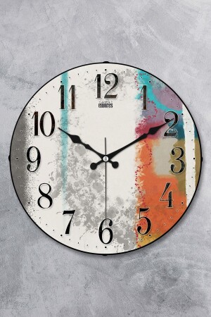 Decorative Real Glass Dome Silent Mechanism Wall Clock 36 Cm MR-232 - EMORES