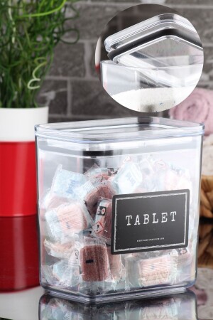 Decorative Rectangular Vacuum Covered Dishwasher Tablet Storage Box 1 Piece CZM2157 - incili home