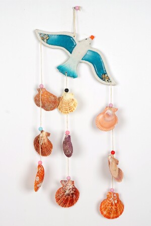 Decorative Seagull Seashell Wall Ornament - Incirop