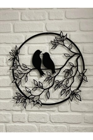 Decorative Sparrow MDF Table - Ahşapsepeti