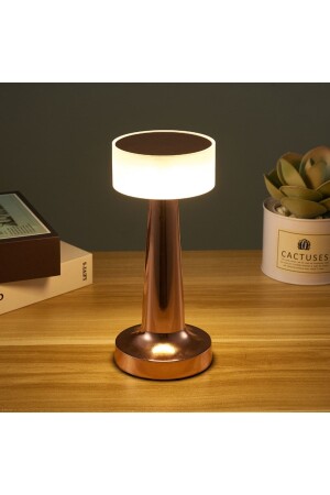 Decorative Table Lamp Led Rechargeable 3 Colors Lamp Touch Dimming Atmosphere Night Light - Protonust