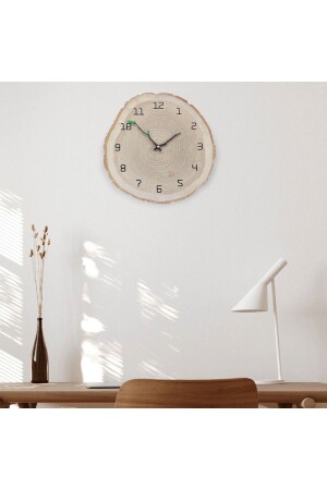 Decorative Tree Trunk Log Shaped 30 Cm Wall Clock - Cajuart