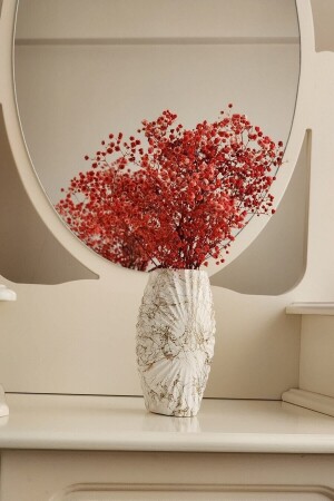 Decorative Vase - Marble Patterned Concrete Vase - Home Decoration - Decorative Figurine - Dried Flower Panpas Vase - Serengeti