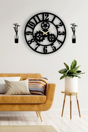 Decorative Wall Clock Vase Table 0201 - Pey Aksesuar