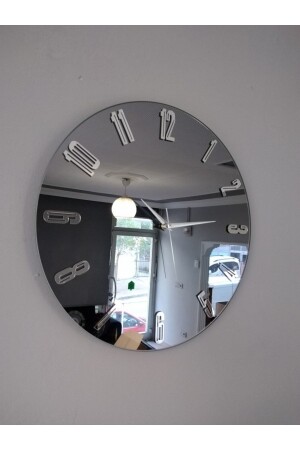 Decorative Wall Clock with Real Mirror (40 Cm) özay24 - harika crown