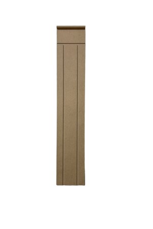Decorative Wall Panel (18 X 100 Cm) Paintable Wooden 10 Mm Raw MDF Wall Panel - Varje
