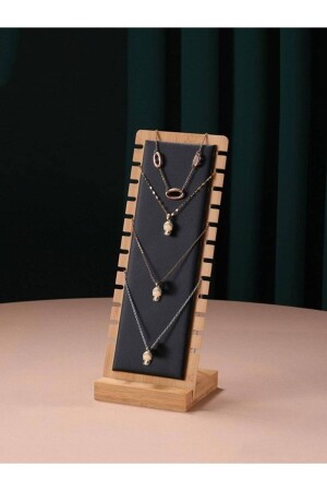 Decorative Wooden Jewelry Organizer Stand Necklace Bracelet Accessory Organizer - Segalife