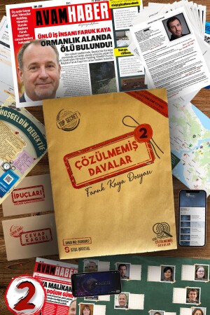 Dedektiflik Cinayet Çözme Zeka Ve Dikkat Geliştirici Dedektif Oyunu Kutu Oyunları Faruk Kaya Dosyası STOACD-0000002 - çözülmemiş davalar