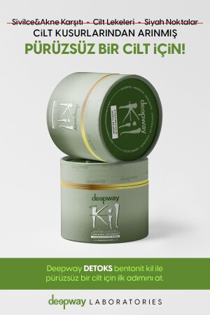 Deepway Bentonite Powder Clay Eczema Acne Net: 175 gr tozkil01 - Deep Way