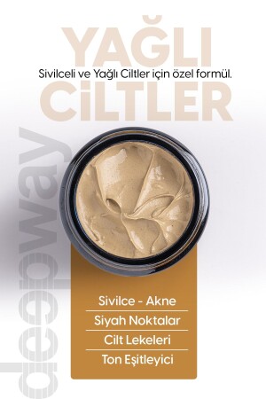 Deepway Gesichtsmaske – fettige und zu Akne neigende Haut akneli02 - Deep Way