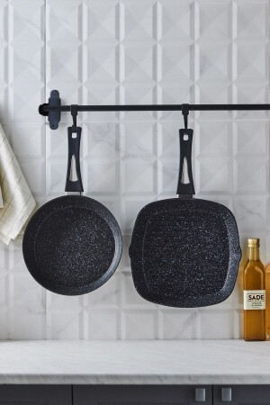 Defne Bio Granite Pan-grill Set Black 153. 03. 08. 2721 - Karaca