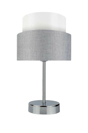 Deko-Lampenschirm aus verchromtem Metall, Grau EV-227 - EvLight