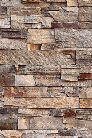Dekor 207b Steinmustertapete (5 m²) - Vision