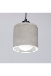 Dekoratif Silindir Beton Sarkıt Aydınlatma RTS001 - WOMODESIGN