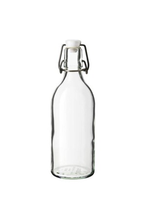 Dekoratif Ve Pratik Korken 0.5 Lt Kilitli Kapaklı Cam Şişe Yarım Litre Kilitli Kapaklı Cam Şişe - IKEA