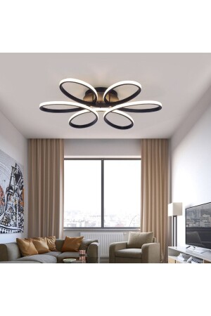 DEKORATION Daisy Model Led 50 cm, Deckenleuchte, moderne Beleuchtung, dekorativer stilvoller Kronleuchter L12001050 - Osaka